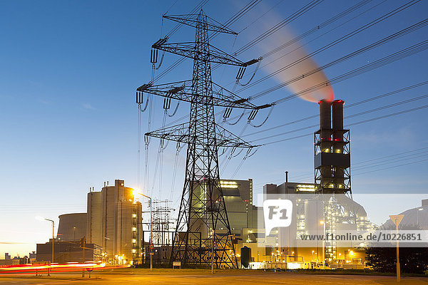 Deutschland  Hamburg  Kohlekraftwerk