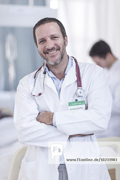 Portrait of confident doctor