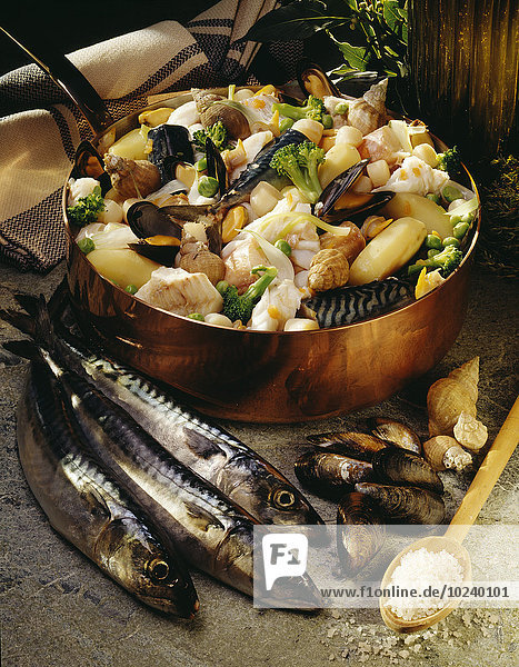Seafood casserole