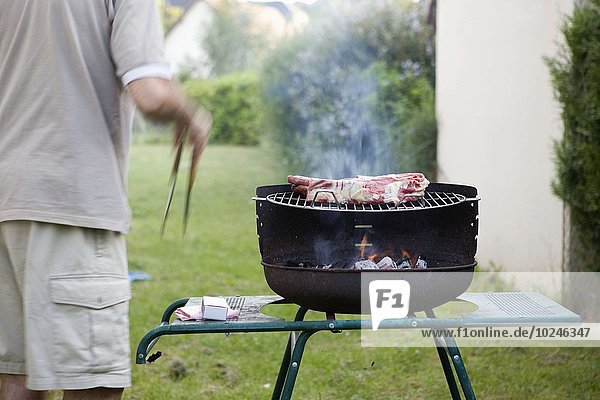 barbecue in the garden