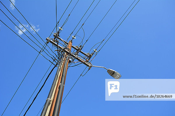 Straße Lampe Verkehrshütchen Leitkegel Adelaide Australien Elektrizität Strom South Australia