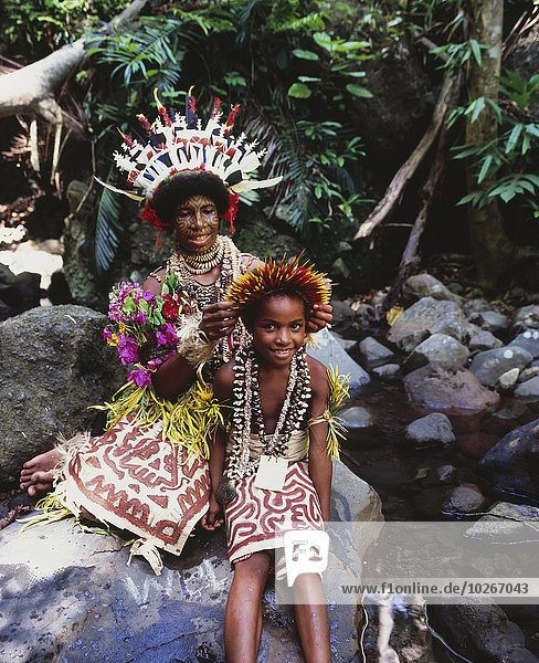 Frau Tradition jung Mädchen Kleid Guinea neu
