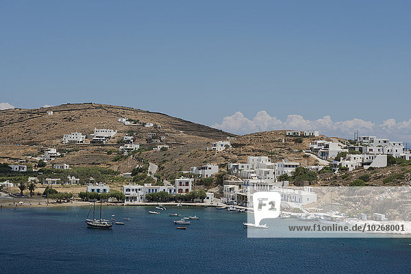 Hafen Boot Kykladen Griechenland Griechische Inseln Sifnos
