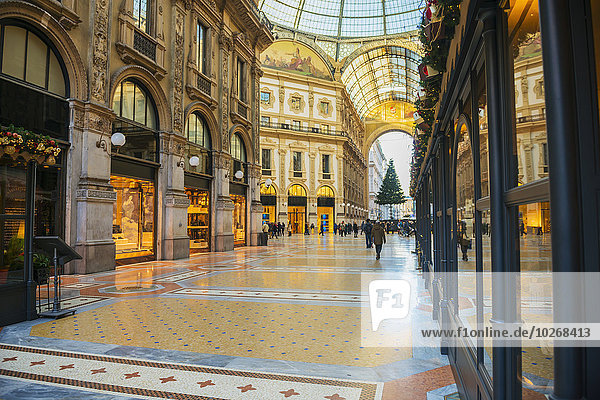 Galleria Vittorio Emanuele II; Milan  Lombardy  Italy
