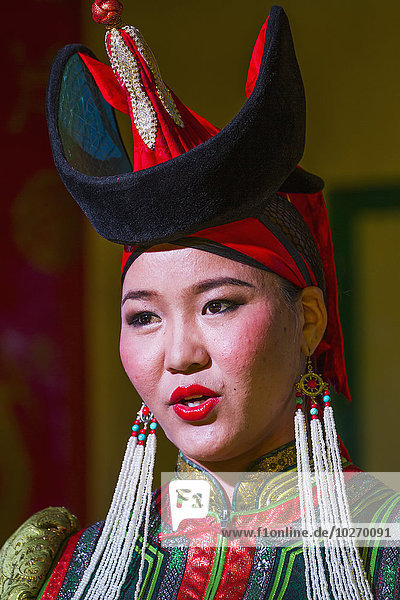 führen zeigen tanzen Gesang Mongolei Künstler Lied