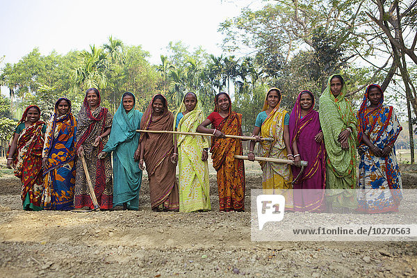 Frauen aus einer landwirtschaftlichen Gemeinde; Kishoreganj  Bangladesch