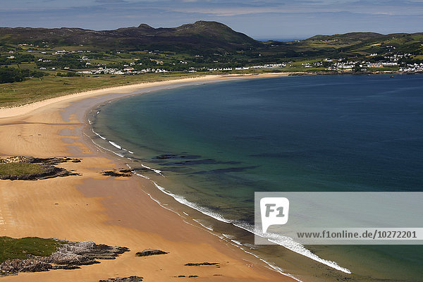Portsalon-Strand oder Knockalla-Strand und Ballymastocker-Bucht am Wild Atlantic Way; Grafschaft Donegal  Irland'.