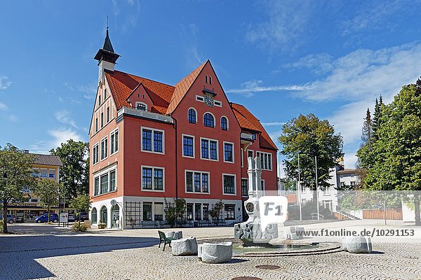 Rathaus Lindenberg Baden-Württemberg Deutschland Europa