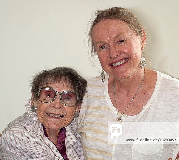 Mother and daughter  ages 92 and 62