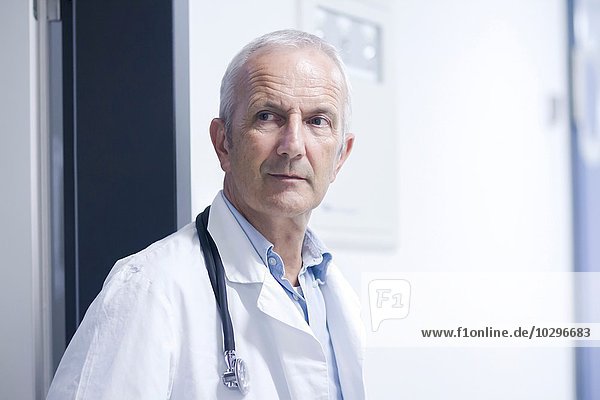 Portrait of male doctor