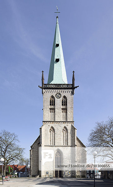 Evangelische Stadtkirche  Unna  Ruhrgebiet  Westfalen  Nordrhein-Westfalen  Deutschland  Europa