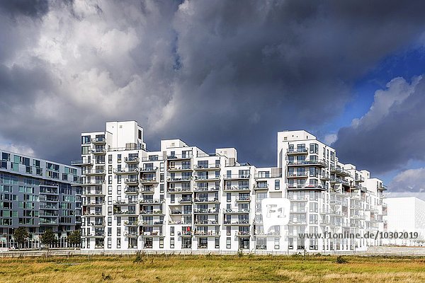 Moderne Wohnungen in Orestaden,  Kopenhagen,  Dänemark,  Europa
