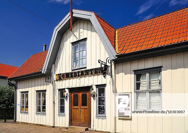 Straße Storgatan  Theater Komedianten oder Komödianten  Ort Vimmerby  Kalmar län  Smaland  Schweden  Europa