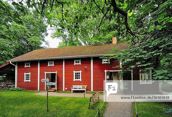 Astrid Lindgrens Näs  Barndomshem  Boa  Schuppen  Ort Vimmerby  Kalmar län  Smaland  Schweden  Europa