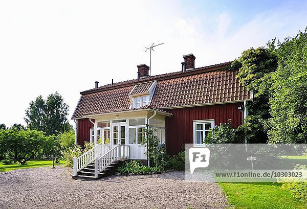 Astrid Lindgrens Näs  Barndomshem  Lindgrens Geburtshaus und Wohnhaus bis 1920  Ort Vimmerby  Kalmar län  Smaland  Schweden  Europa