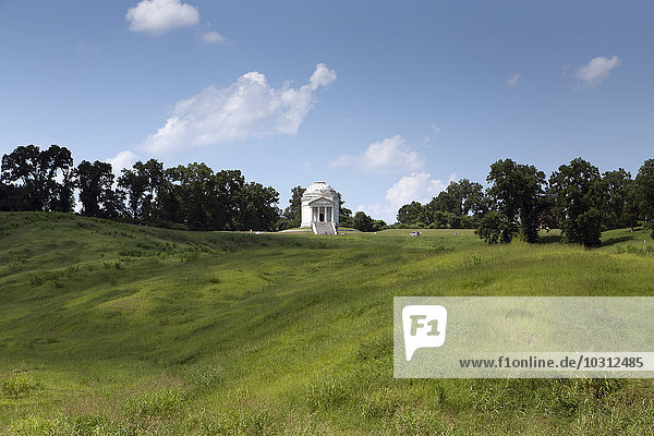USA  Mississippi  Vicksburg  Nationalfriedhof
