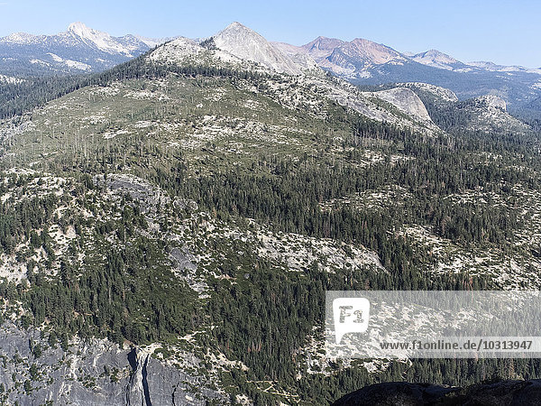USA  Kalifornien  Yosemite Nationalpark  Sierra Nevada mit El Capitan