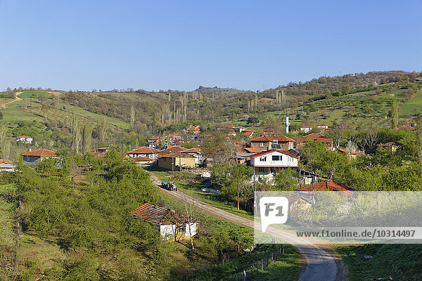 Türkei  Marmara Region  Dorf Sariagil im Samanli Daglari Gebirge