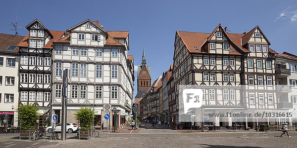 Deutschland  Niedersachsen  Hannover  Fachwerkhäuser in der Altstadt