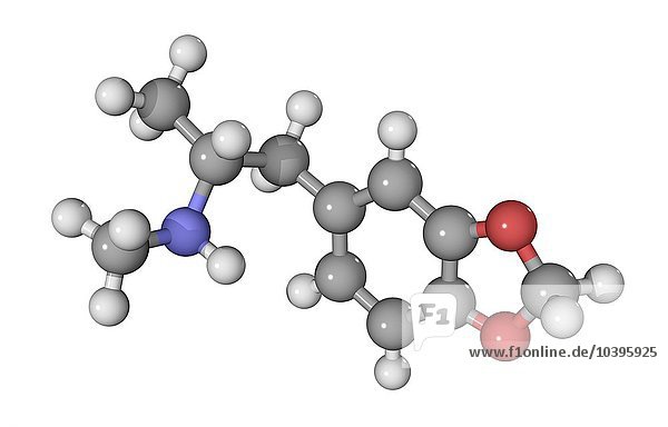 MDMA-Drogenmolekül