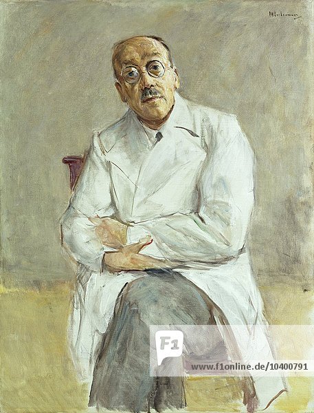 Der Chirurg  Ferdinand Sauerbruch  1932 (Öl auf Leinwand)