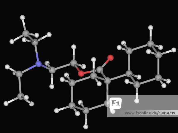 Dicyclomine Medikamentenmolekül