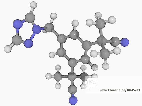 Anastrozol Medikament Molekül