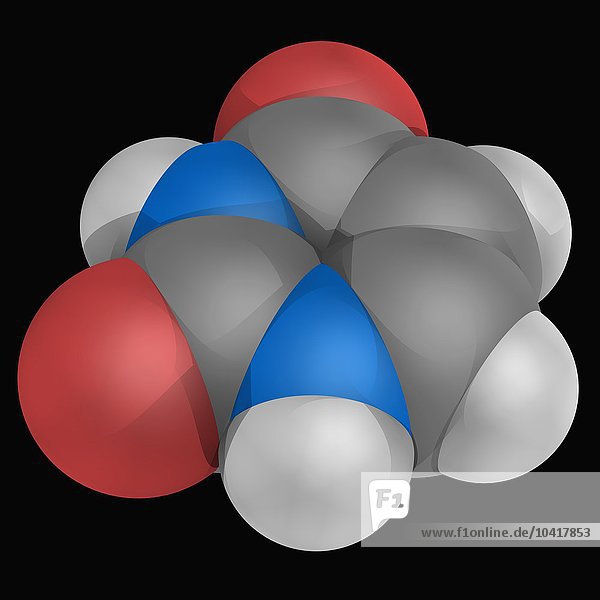 Uracil-Molekül