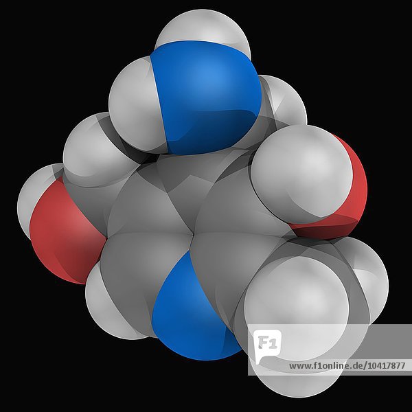 Vitamin B6 Pyridoxamin-Molekül
