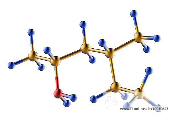 Methylhexanamin-Molekül  dargestellt als Kugel- und Stabmodell (Atome sind farblich kodiert: Kohlenstoff (gold)  Wasserstoff (blau)  Sauerstoff (rot). Methylhexanamin  allgemein bekannt als 1 3-Dimethylamylamin oder DMAA  ist eine indirekte sympathomimetische Droge. Methylhexanamin wurde unter vielen Namen als energiereiches Nahrungsergänzungsmittel vermarktet  aber seine Sicherheit wurde in Frage gestellt  da eine Reihe von unerwünschten Ereignissen und mindestens fünf Todesfälle mit methylhexanaminhaltigen Nahrungsergänzungsmitteln in Verbindung gebracht wurden. Seit 2010 ist es von der Welt-Anti-Doping-Agentur als leistungssteigernde Substanz verboten und Athleten  die es verwendet haben  wurden suspendiert. Methylhexanamin-Molekül
