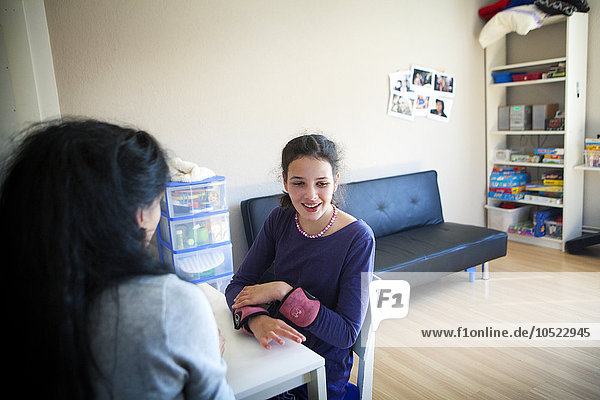 Reportage at the Objectif Vaincre Autisme (Target Conquer Autism) Centre in Gland  Switzerland. Children suffering from pervasive developmental disorders are followed individually thanks to intensive behavioural interventions in ABA. ABA stands for Applie