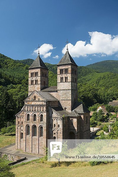 Kloster Murbach  bei Guebwiller  Elsass  Département Vosges  Frankreich  Europa