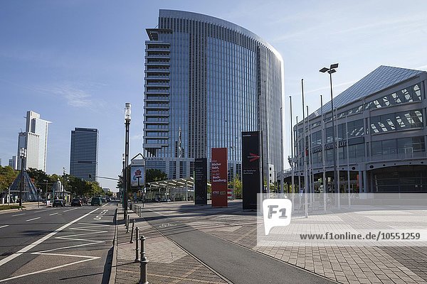 Kastor  office tower  Messe Frankfurt  Frankfurt am Main  Hesse  Germany  Europe