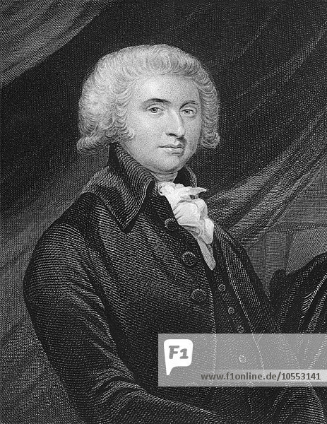 Thomas Erskine  1. Baron Erskine  1750 bis 1823  Lord Kanzler von England  Britischer Jurist und Politiker
