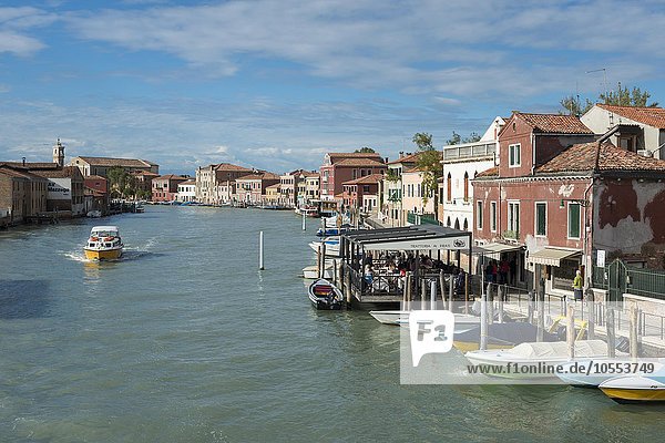 Canal Grande di Murano  Murano  Venedig  Venezia  Veneto  Venetien  Italien  Europa