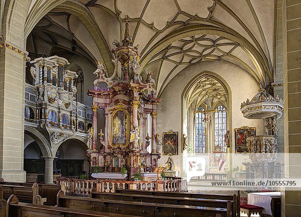 Wallfahrtskirche Maria im Sand  Dettelbach  Mainfranken  Unterfranken  Franken  Bayern  Deutschland  Europa