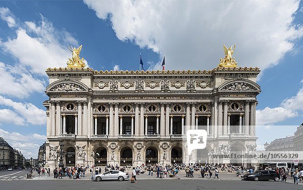 Oper  Opéra National de Paris  Academie Nationale de Musique  Palais Garnier  Paris  Île-de-France  Frankreich  Europa