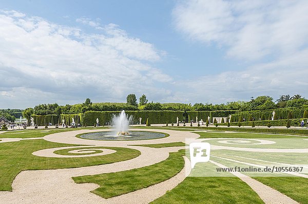 Schlossgarten  Schloss Versailles  UNESCO Weltkulturerbe  Département Yvelines  Region Île-de-France  Frankreich  Europa