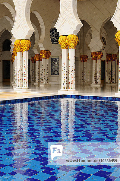 Scheich-Zayid-Moschee  Abu Dhabi  Vereinigten Arabische Emirate