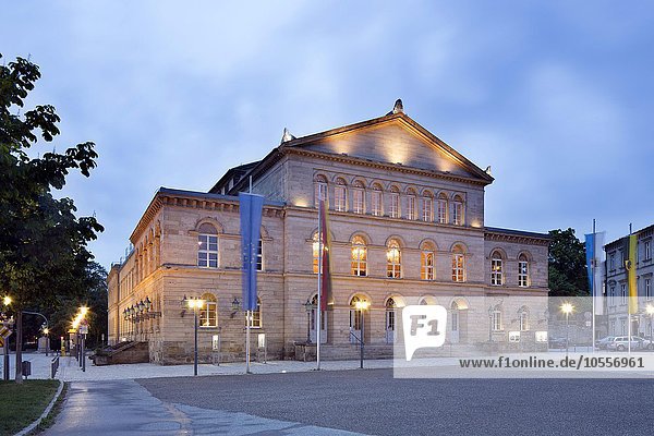 Herzoglich-sächsisches Hoftheater  heute Landestheater  Coburg  Oberfranken  Bayern  Deutschland  Europa