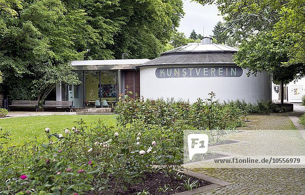 Kunstverein Coburg  Ausstellungspavillon am Rosengarten  Coburg  Oberfranken  Bayern  Deutschland  Europa