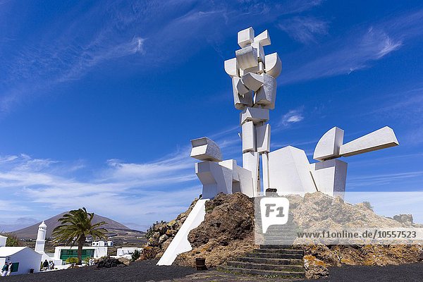 Monumento al Campesino  von Cesar Manrique  bei San Bartolome  Lanzarote  Kanaren  Spanien  Europa