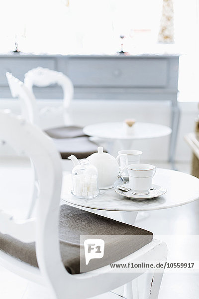 Tasse Cafe Kaffee Kaffeekanne Tisch