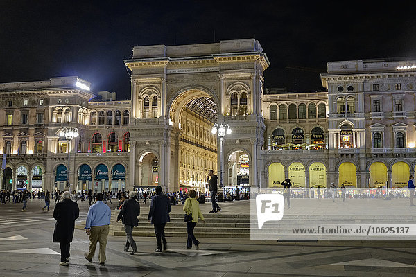 Italy  Milan  Cathedral Square  Galleria Vittorio Emanuele II