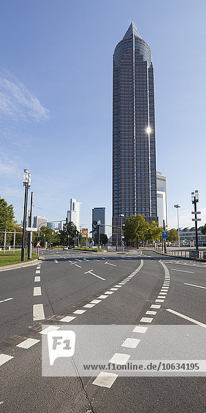 Germany  Hesse  Frankfurt  Trade Fair Tower