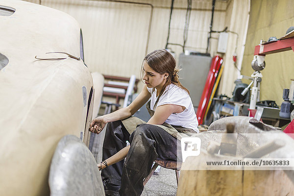 Mechanikerinnen in der Werkstatt