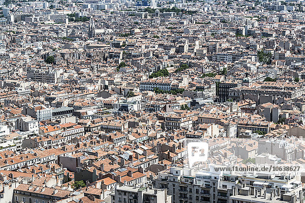 Luftaufnahme des Stadtbildes
