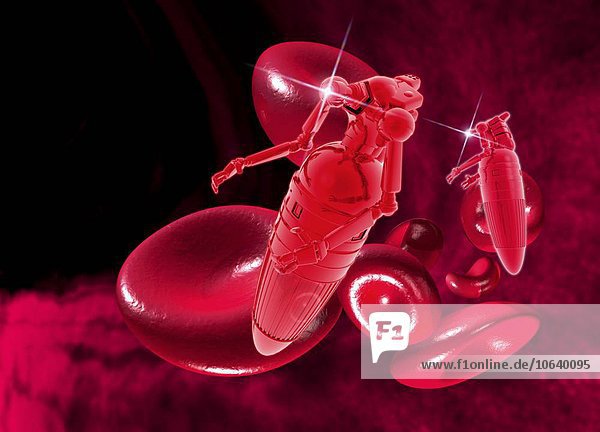 Medical nanobots  artwork