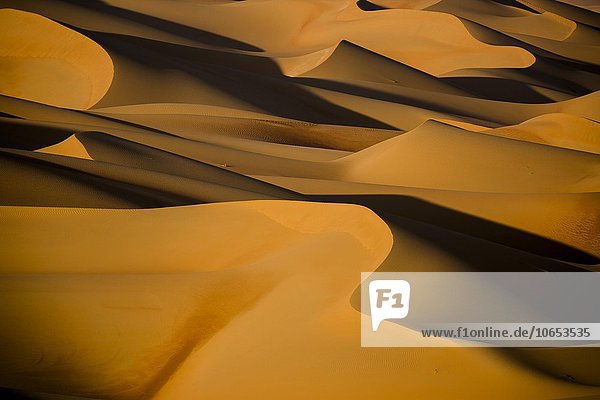 Sanddünen  Leeres Viertel  Empty Quarter  Sandwüste Rub al-Chali  auch Rub al-Khali  Vereinigte Arabische Emirate  Asien
