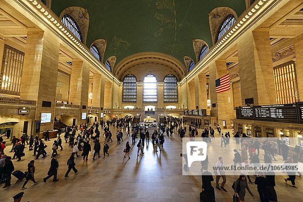 Grand Central Terminal or Grand Central Station  New York City  New York  USA  North America